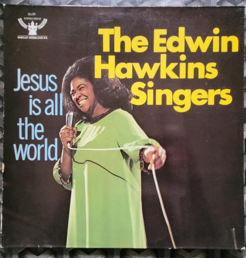LP The Edwin Hawkins singers Jesus is all the world, CD & DVD, Vinyles | Pop, Utilisé, 1960 à 1980, Enlèvement ou Envoi