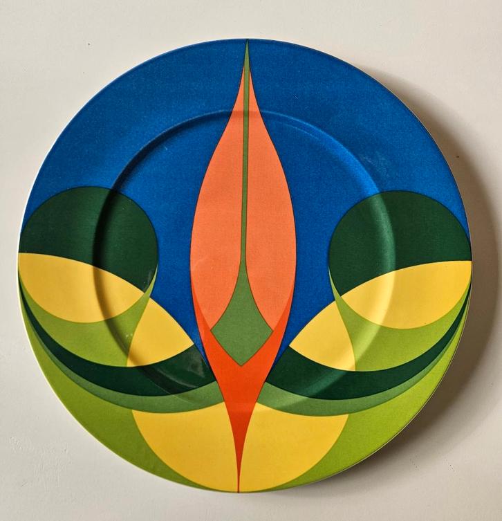 6 Vintage borden Villeroy & Boch  Kaleidoscope nr 2, Antiek en Kunst, Antiek | Keramiek en Aardewerk, Ophalen of Verzenden