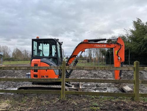 Kranen Hitachi + Eurotrac, Zakelijke goederen, Machines en Bouw | Kranen en Graafmachines, Ophalen