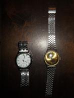 2 horloges, Overige merken, Overige materialen, Zakhorloge, Gebruikt