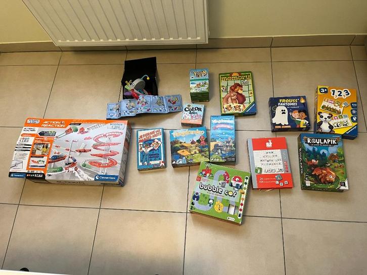 lot de jeux (prix par jeu), Hobby en Vrije tijd, Gezelschapsspellen | Bordspellen, Gebruikt, Ophalen