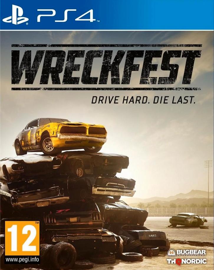 PS4- Wreckfest (Sealed), Games en Spelcomputers, Games | Sony PlayStation 4, Nieuw, Racen en Vliegen, 1 speler, Eén computer, Verzenden