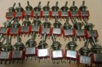 Toggle switch omschakelaar ON/OFF  5A/120V; 2A/250V (NOS), Ophalen of Verzenden, Zo goed als nieuw