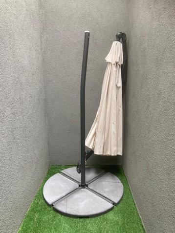 Parasol - Gratis, Enlèvement, Utilisé, Parasol sur pied