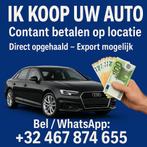 Ik koop uw auto – Contant & Direct – Export