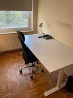 Zit/sta bureau van ikea, Huis en Inrichting, Bureaus, Ophalen, Zo goed als nieuw, Bureau