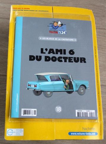 Kuifje auto 1/24 Tintin voiture n 18 AMI 6 Hergé NEW!! beschikbaar voor biedingen