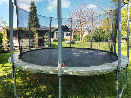 Trampoline XL, Kinderen en Baby's, Speelgoed | Buiten | Trampolines, Gebruikt, Ophalen