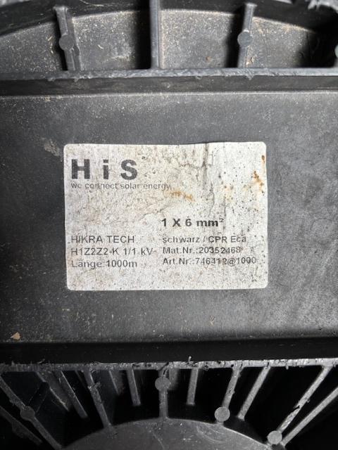 Solar Kabel 6 mm2, Doe-het-zelf en Bouw, Ophalen, Nieuw, Kabel of Snoer