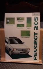 PEUGEOT 205 green brochure, Ophalen of Verzenden, Peugeot