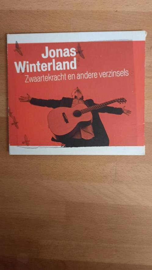 JONAS WINTERLAND Zwaartekracht en andere verzinsels (cd), Cd's en Dvd's, Cd's | Nederlandstalig, Zo goed als nieuw, Pop, Ophalen of Verzenden