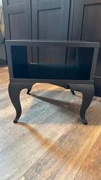 Zwart IKEA kastje/tafeltje barok, Huis en Inrichting, Slaapkamer | Nachtkastjes, Ophalen, Gebruikt, Minder dan 45 cm, Minder dan 55 cm