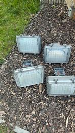 Oersterke floodlights Sylvania 4 stuks1000 w, Ophalen, Gebruikt, Wandlamp, Aluminium