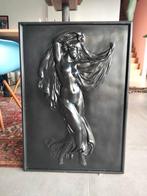 Art Nouveau Jugendstil stijl plaque kunst, Antiek en Kunst, Ophalen