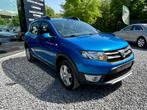 Dacia Sandero stepway+ 0,9cc benzine 2015 excellent staat, Stof, Elektrische ramen, Bedrijf, Te koop