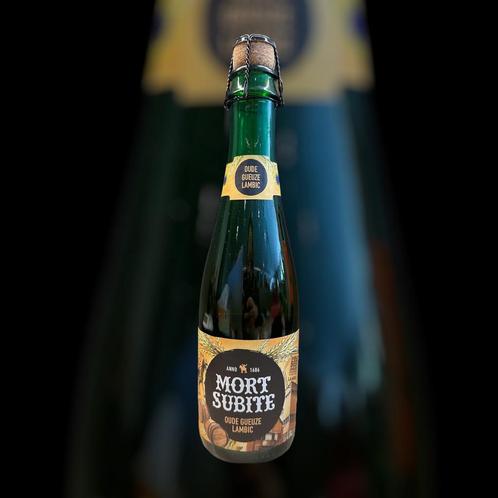 Mort Subite Oude Gueuze 37,5 cl (9 stuks), Verzamelen, Biermerken, Nieuw, Ophalen of Verzenden