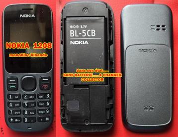 GSM Nokia 1208 monoblok dubbelband, Telecommunicatie, Ophalen of Verzenden, Gebruikt