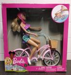 Barbie op fiets, Kinderen en Baby's, Ophalen, Zo goed als nieuw, Barbie