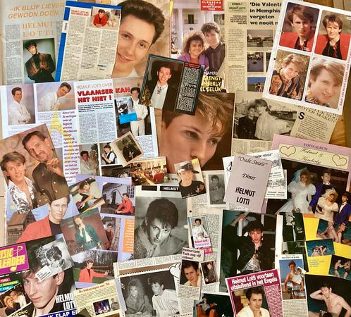 Knipsels HELMUT LOTTI, Verzamelen, Muziek, Artiesten en Beroemdheden, Zo goed als nieuw, Boek, Tijdschrift of Artikel, Verzenden