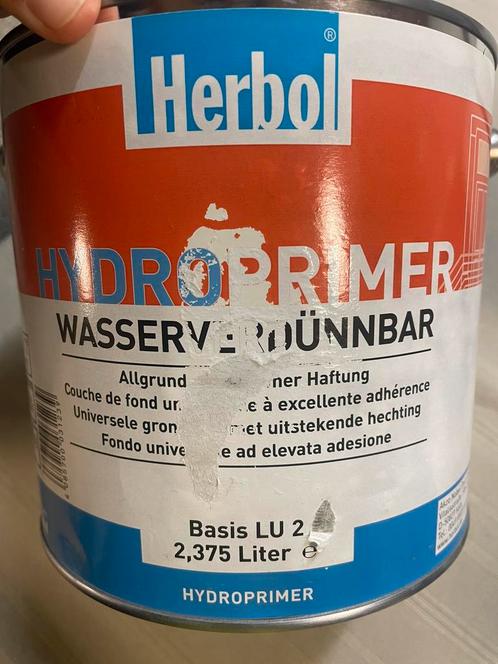 Herbol donkergrijze hydroprimer voor zink, aluminium… 2,5l, Hobby & Loisirs créatifs, Peinture, Neuf, Peinture acrylique, Enlèvement ou Envoi