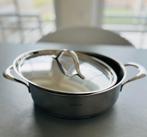 Brabantia kookpot met deksel dia 25 cm, Aluminium, Zo goed als nieuw, Keramische plaat, Ophalen