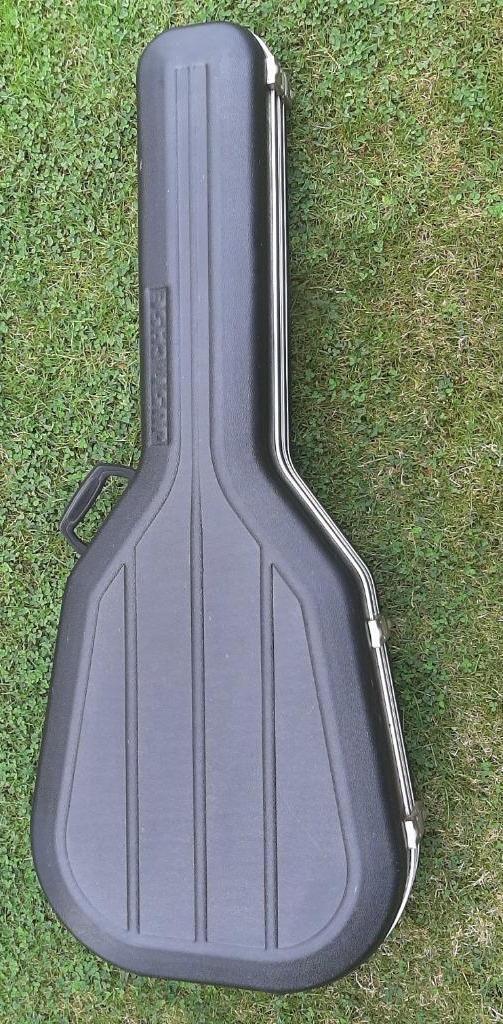Gitaarkoffer Just in Case, Muziek en Instrumenten, Behuizingen en Koffers, Zo goed als nieuw, Akoestische gitaar, Flightcase, Ophalen