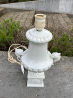 Vintage tafellamp wit, Huis en Inrichting, Lampen | Tafellampen, Minder dan 50 cm, Overige materialen, Gebruikt, Vintage