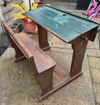 Oude schoolbank, Antiek en Kunst, Ophalen