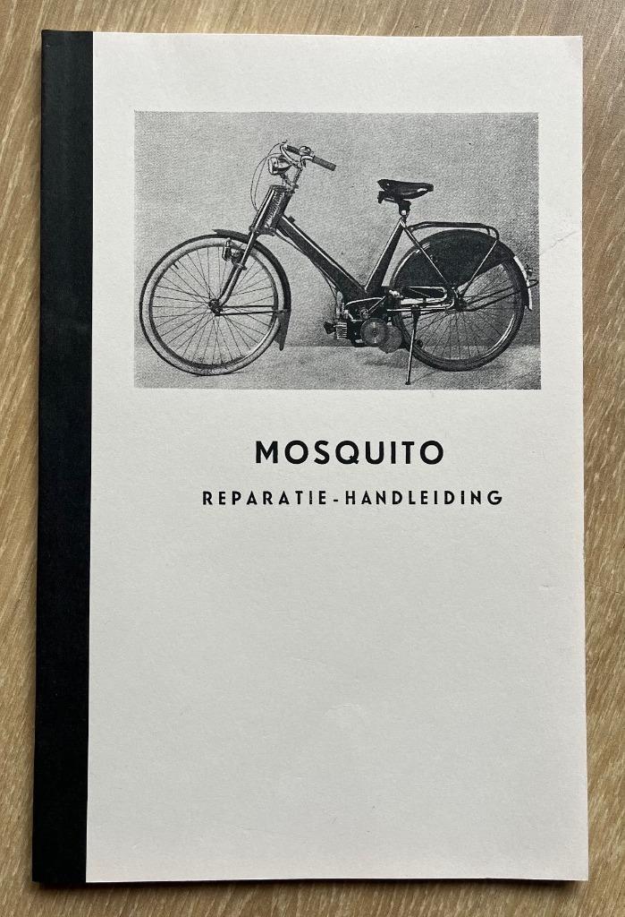 Mosquito Bromfiets reparatie - handleiding, Fietsen en Brommers, Handleidingen en Instructieboekjes, Nieuw, Verzenden