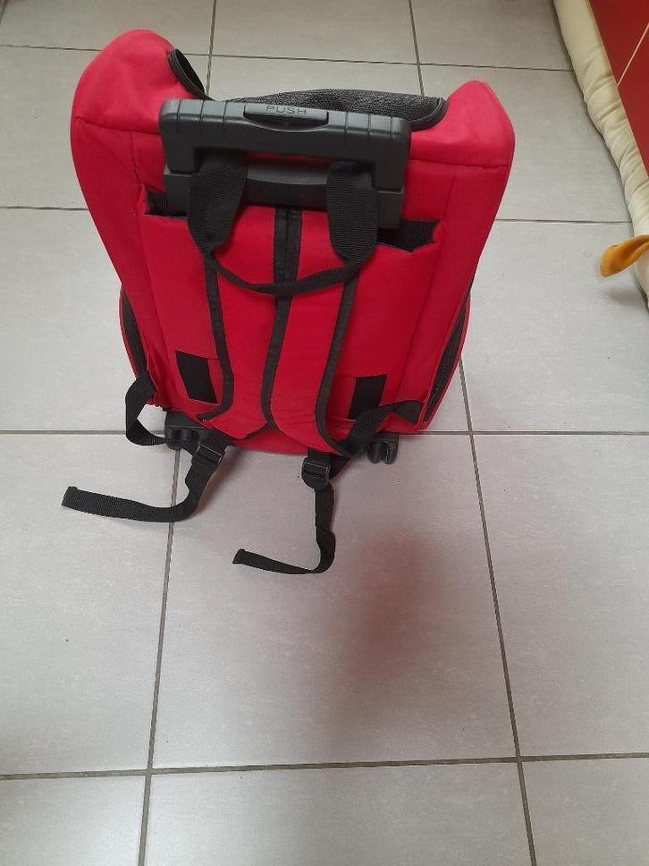 Sac de transport pour chien ou chat à dos et à roulettes, Dieren en Toebehoren, Transportboxen, Ophalen