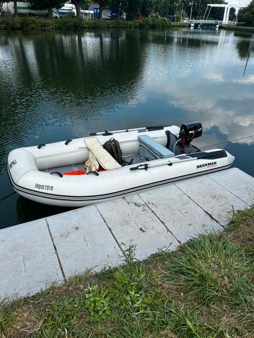 Beekman 360 rubberboot met 6PK Mercurry buitenboortmotor beschikbaar voor biedingen