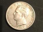 Monaco 5 Francs 1966 zilver, Ophalen of Verzenden, Zilver