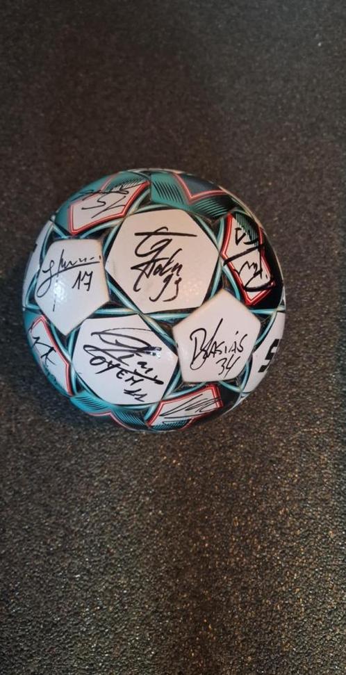Gesigneerde bal KRC GENK, Verzamelen, Overige Verzamelen, Nieuw, Ophalen