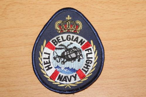 ABL Patch "Belgian Navy - Heli Flight", Collections, Objets militaires | Général, Marine, Envoi