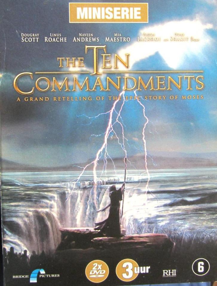 DVD BOX GESCHIEDENIS/ACTIE- THE TEN COMMANDMENTS (ZELDZAAM), Cd's en Dvd's, Dvd's | Actie, Zo goed als nieuw, Overige genres, Alle leeftijden