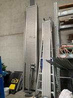 Loopbrug werkbrug 4m, Ophalen, Zo goed als nieuw, Overige typen, 2 tot 5 meter