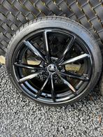 Originele Audi velgen hoogglans zwart 19 inch winterbanden, Auto-onderdelen, Banden en Velgen, Velg(en), Winterbanden, Ophalen