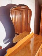 Massief houten dressoir met prachtige spiegel, Antiek en Kunst, Ophalen of Verzenden, Overige vormen, 100 tot 150 cm, Minder dan 100 cm