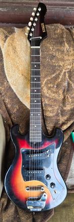 Kinor Teisco gitaar, Ophalen, Gebruikt
