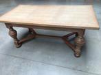 Tafel met bolpoten, Ophalen, Gebruikt, Eikenhout, 50 tot 100 cm