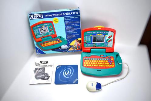 VTech VINTAGE Laptop | 1990's Talking Whiz Kid Animated, Kinderen en Baby's, Speelgoed | Vtech, Zo goed als nieuw, Ophalen of Verzenden