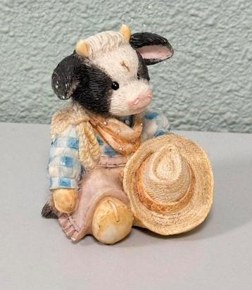 1993 koe cowboy Moo Moo's Chip 627704 Mary Rhyner beeldje beschikbaar voor biedingen