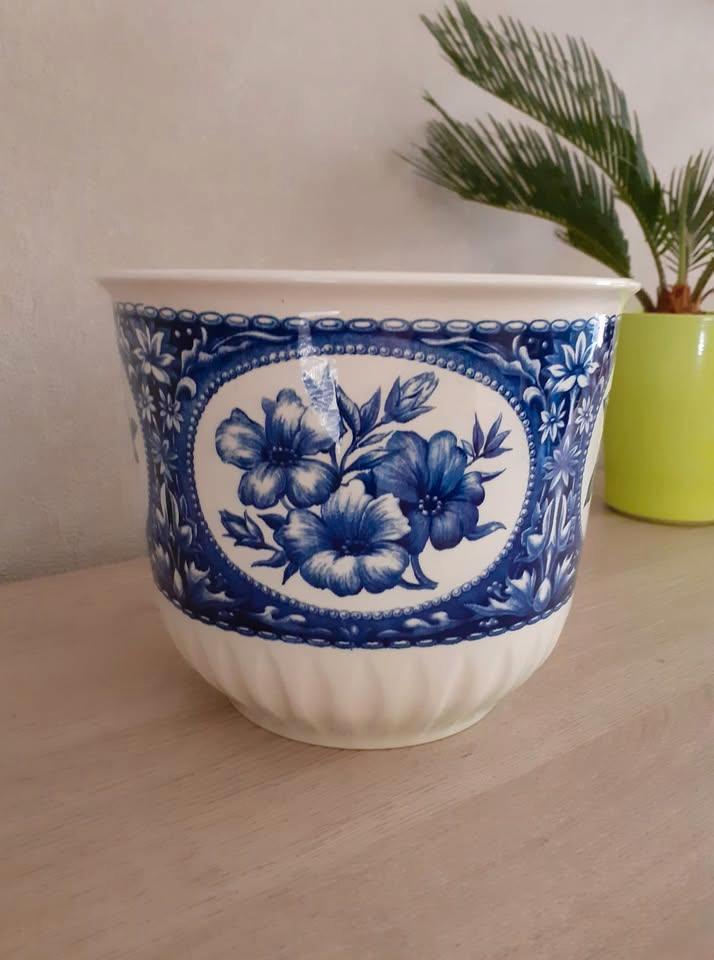 cachepot Boch Frères La Louvière, Antiquités & Art, Antiquités | Céramique & Poterie, Enlèvement ou Envoi