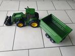 Tracteur John Deere avec sa remorque, Kinderen en Baby's, Ophalen of Verzenden, Zo goed als nieuw
