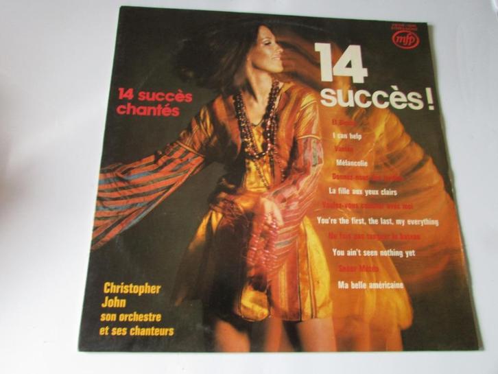 CHRISTOPFER JOHN, son orchestre,14 succès, LP, Cd's en Dvd's, Vinyl | Jazz en Blues, Gebruikt, Jazz, 1960 tot 1980, 12 inch, Ophalen of Verzenden