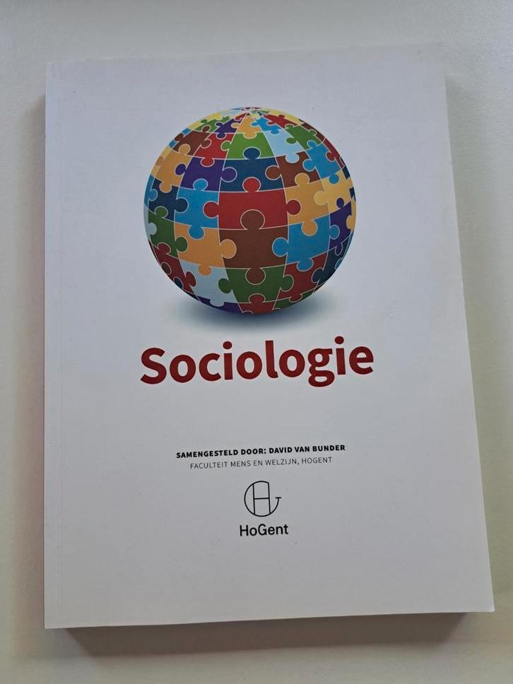 Sociologie, custom editie hogeschool Gent, Boeken, Schoolboeken, Zo goed als nieuw, Nederlands, Ophalen