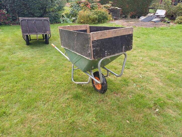 verschillende kruiwagens, Tuin en Terras, Kruiwagens, Gebruikt, Handmatig, Eenwielig, Ophalen