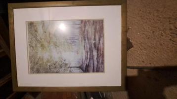 2 kaders met "schilderij"  beschikbaar voor biedingen