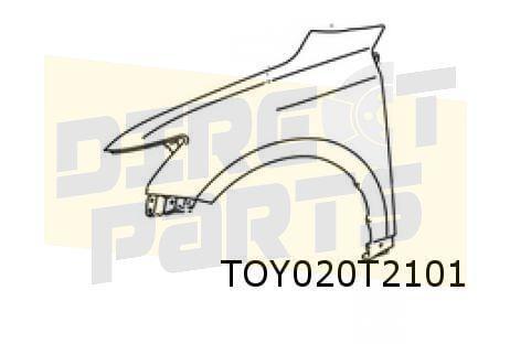 Lexus CT200h voorscherm Links (3/11-1/18) Origineel! 5380276, Auto-onderdelen, Carrosserie, Spatbord, Lexus, Nieuw, Verzenden