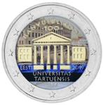 2 euro Estland 2019 Universiteit Tartu gekleurd, Postzegels en Munten, Munten | Europa | Euromunten, 2 euro, Ophalen of Verzenden
